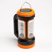 Ka-779 3w+15w Uzun Menzilli Solar Güneş Panelli Ultra Güçlü Ledli Şarjlı Fener thumbnail 2