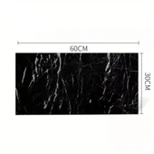 Siyah Mermer Desenli Alüminyum Plastik Duvar Sticker thumbnail 2