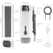 Çok Fonksıyonlu 7 In 1 Aırpods Klavye Ekran Kulaklık Temızleme Kıtı thumbnail 5