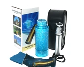 50x50 Panda Metal Gövde Tek Gözle Büyük Mercek Korsan Dürbün Mavi thumbnail 1