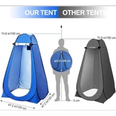 Otomatik Kamp Giyinme Çadır thumbnail 2