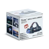 6000 Lümen 3 Başlık Şarjlı Kafa Lambası  Wt-630 thumbnail 5