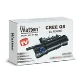 Cree Q8- Xpg 8+1 Led  Şarjlı El Feneri  Wt-623 thumbnail 4