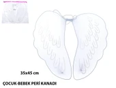 Bebek  Çocuk Peri Kanadı – Kostüm Tamamlayıcı Kanat 35x45 Cm thumbnail 2