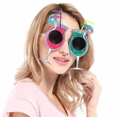 Kokteyl Temalı Hawaii Yaz Partisi Gözlüğü 15x16 Cm thumbnail 1