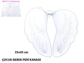 Bebek  Çocuk Peri Kanadı – Kostüm Tamamlayıcı Kanat 35x45 Cm thumbnail 1