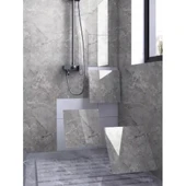 Gri Mermer Desen Duvar Sticker (30*30) thumbnail 2