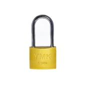 Eko Sarı Boyalı Uzun Kancalı Asma Kilit 50mm thumbnail 1