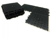 KIRILMAZ GEÇMELİ PLASTİK YER KAROSU 10 ADET YEŞİL RENK - 1