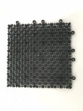 KIRILMAZ GEÇMELİ PLASTİK YER KAROSU 10 ADET YEŞİL RENK - 2