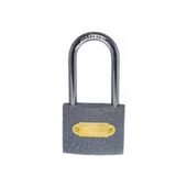 Eko Gri Döküm Uzun Kancalı Asma Kilit 50mm thumbnail 1