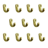 Tekli Anahtar, Bijuteri, Vitrin, Dekor Askısı - Sarı, 10x18x22 Mm thumbnail 2