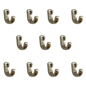 Tekli Bijuteri, Dekor Askısı - Nikel, 100 Adet, 10x18x22 Mm thumbnail 2