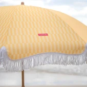 CARAMEL-CIZGILI SARI SEMSIYE PUSKULLU - 4