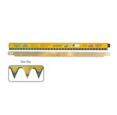 Geniş Kolastar Testere Ağzı - Düz Diş 76 Cm thumbnail 1