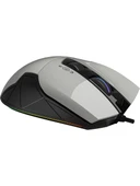 Bloody W70 Max 10.000 CPI 8 Tuş RGB 4M Bellek Ultra Core 3&4 Aktif Özel Yapım Optik Kablolu Panda Beyaz Oyuncu Mouse - 2