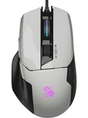 Bloody W70 Max 10.000 CPI 8 Tuş RGB 4M Bellek Ultra Core 3&4 Aktif Özel Yapım Optik Kablolu Panda Beyaz Oyuncu Mouse - 9