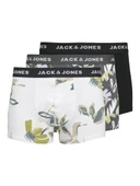Jack Jones Cabstract 3 Lü Paket Erkek Boxer 12273114 - 1