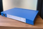 İZGE PP REÇETE ARŞİV KUTUSU MAVİ 10LU PAKET  (40 X29X 5) - 2
