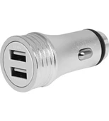 ACL MC-01 2.4A, 10Watt 2xUSB Full Metal Şarj Başlığı Araç İçi Şarj thumbnail 3