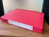 REÇETE ARŞİV KUTUSU KIRMIZI 10LU PAKET (40 X 29 X 5) - 2