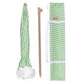 CARAMEL-CIZGILI YESIL SEMSIYE PUSKULLU - 3