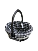 LNY-09 BLACK SEPET SET OVAL KÇK 24 x 11 x 19 cm - 1
