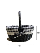 LNY-09 BLACK SEPET SET OVAL KÇK 24 x 11 x 19 cm - 3