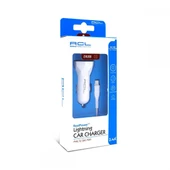 ACL AC-90 2.4A, 10W 2xUSB, 1mt Lightning Kablolu Araçiçi Şarj Aleti Araç İçi Şarj thumbnail 3