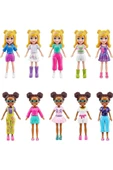Polly Pocket HKW10 Polly Pocket ve Arkadaşları Kombin Eğlencesi Oyun Seti - 5