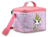 Ümit Çanta Termoslu/Isı Yalıtımlı Beslenme Çantası - 5016 - Gökkuşağı Unicorn, Turkuaz Pembe (Kız Çocuk) - 1