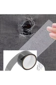Yapışkanlı Sineklik Yaması Tülü Tamir Bandı Bantı Delik Fiber Tül Yapıştırma Gri 48 mm X 2 Metre - 8