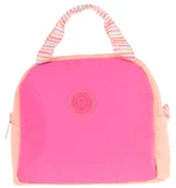 Kaukko Kız Çocuklarına Özel Pembe Somon İki Renkli Beslenme Çantası (Isı Yalıtımlı) (K9064) thumbnail 2