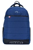 Cambridge Polo Club Minimalist Tasarım Lacivert Unisex Okul Günlük Seyahat Sırt Çantası - PLCAN2166-004 thumbnail 1