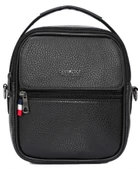 Cambridge Polo Club Siyah Suni Deri Erkek El Çantası - PLEVR50132 thumbnail 2