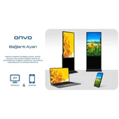 ONVO 55" Dokunmatik 55OVIN6000 Ofis,Otel,Restoran Sabit 2GB RAM- 32GB ROM- Andorid Videowall Cihazı Siyah thumbnail 5