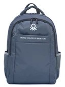 United Colors Of Benetton Unisex Çocuk/Yetişkin Okul Günlük ve Seyahat Sırt Çantası - Gri - 20972 thumbnail 6