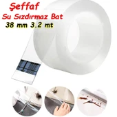 Şeffaf Süper Güçlü Yapıştırıcı Su Sızdırmaz Küvet Lavabo Klozet Banyo Mutfak Kenar Bant Küf Önleyici thumbnail 7