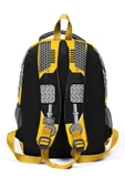 Coral High Kids Sarı Siyah Robot Desenli 3'lü Okul Çanta Seti SET0114424 - Erkek thumbnail 3