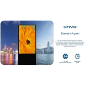 ONVO 55" Dokunmatik 55OVIN6000 Ofis,Otel,Restoran Sabit 2GB RAM- 32GB ROM- Andorid Videowall Cihazı Siyah thumbnail 4