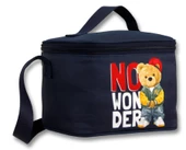 Ümit Çanta Termoslu/Isı Yalıtımlı Beslenme Çantası - 5034 - Hiphop Ayıcık, Lacivert Beyaz (Erkek Çocuk) - 1