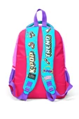 Coral High Kids Pembe Turkuaz K-Pop Desenli 3'lü Okul Çanta Seti SET0114427 - Kız thumbnail 3