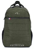 Cambridge Polo Club Minimalist Tasarım Haki Unisex Okul Günlük Seyahat Sırt Çantası - PLCAN2166-016 thumbnail 1
