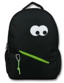 Ümit Çanta Erkek Çocuk Okul Sırt Çantası - Şakın Surat - Siyah Yeşil - 5104 (7 Yaş ve Üzeri) thumbnail 2