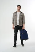 Cambridge Polo Club Minimalist Tasarım Lacivert Unisex Okul Günlük Seyahat Sırt Çantası - PLCAN2166-004 thumbnail 4
