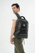 United Colors Of Benetton Unisex Okul, Günlük ve Seyahat Sırt Çantası - Siyah - 20871 thumbnail 6