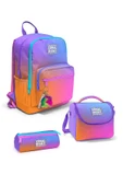 Coral High Renk Geçişli 3'lü Okul Çanta Seti SET0123675 - Kız thumbnail 1