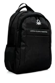 United Colors Of Benetton Unisex Çocuk/Yetişkin Okul Günlük ve Seyahat Sırt Çantası - Siyah - 20964 thumbnail 1