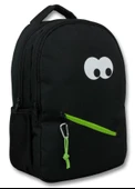 Ümit Çanta Erkek Çocuk Okul Sırt Çantası - Şakın Surat - Siyah Yeşil - 5104 (7 Yaş ve Üzeri) thumbnail 1
