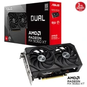 ASUS 8GB DUAL RX9060XT-8G GDDR6 128bit HDMI-DP PCIE 5.0 thumbnail 1